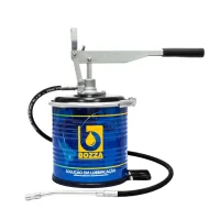 Bomba de Graxa Manual com Recipiente 7Kg Bozza