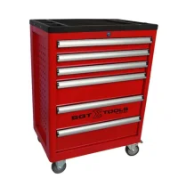 Carrinho de Ferramentas com 6 Gavetas Vermelho Sigma