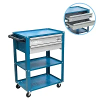 Carrinho para Ferramentas Aberto 2 Gavetas 60X40X85Cm Azul Car-102 Ork