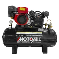 Compressor de Ar 15 Pés a Gasolina 7 Hp 130L Motomil