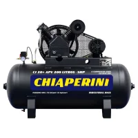 Compressor de Ar 20 Pés 200L 175Psi Chiaperini 220/380V Trifásico