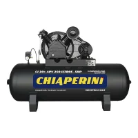 Compressor de Ar 20 Pés 250L 175Psi Chiaperini 220/380V Trifásico