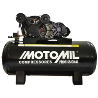 Compressor de Ar 30 Pés 250L 7,5Hp Motomil - 220V