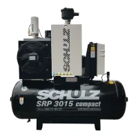 Compressor de Ar Parafuso Srp 3015E III Compact - 15 Hp 200 Litros Schulz