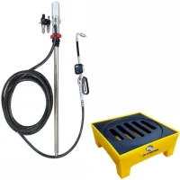 Conjunto Bacia Pallet Contenção e Kit Propulsora Pneumática