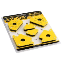 Conjunto Esquadro Magnético 6 Peç Lynus
