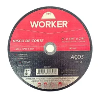 Disco Corte de Aço 9" X 1/8 X 7/8"
