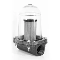 Filtro Cúpula para Óleo Diesel com Elemento de Inox Rosca 11/2"