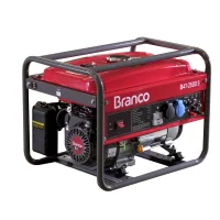 Gerador a Gasolina 6,5Cv 2Kva Monofásico B4T-2500S Branco