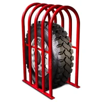 Grade de Segurança para Inflar Pneus 5 Barras