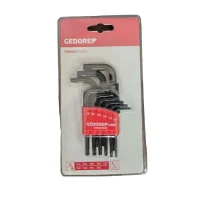 Jogo de Chaves L Torx Hexalobular 9 Peç