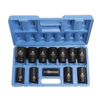Jogo Soquetes de Impacto 3/4 com 12 Peç