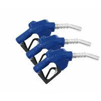 Kit 3 Bicos de Abastecimento Automático Curto 1/2" 70L/Min Azul