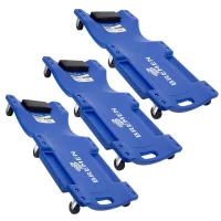 Kit 3 Esteira para Mecânico com Encosto Bremen 9500