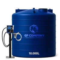 Kit Abastecimento Diesel 60Lpm 220v Com Tanque 10.000L Filtro e Pedestal