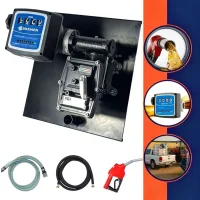 Kit Bomba de Abastecimento para Gasolina 50L/Min 12V À Prova de Explosão Bremen