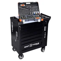 KIT CARRINHO SIGMA PRETO + JG CHAVES CATRACA GEDORE 178Pçs