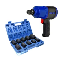 Kit Chave de Impacto Pneumática 3/4” PRO164 + Jogo de Soquetes 3/4” 10 Peças PRO1946K