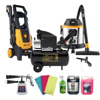 Kit Lava Car Semi Profissional com Lavadora e Aspirador Wap 127V