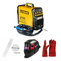 Kit Profissional de Soldagem lis-250al pulse - inversora de solda TIG Alumínio Lynus + Acessórios