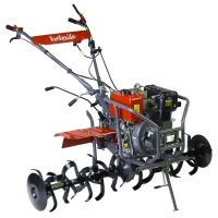 Motocultivador Tratorito a Diesel 10.6Cv 1500Mm Bttd10 Partida Eletrica Branco