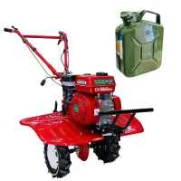 Motocultivador Tratorito à gasolina 7HP 4T GMC 7000-1 Garthen + Galão 5 Litros