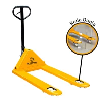 Paleteira Hidráulica 2T com Roda Dupla Larga 670 X 1250Mm Gp Company