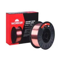 Rolo de Arame 15Kg de Solda Mig 0,8Mm Worker