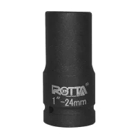 Soquete Sextavado de Impacto 1 Pol X 24 MM Longo
