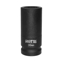 Soquete Sextavado de Impacto 1 Pol X 30 MM Longo
