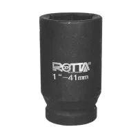 Soquete Sextavado de Impacto 1 Pol X 41 MM Longo