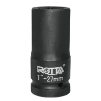 Soquete Sextavado de Impacto 1 Polegada X 27 MM Longo