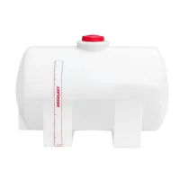 Tanque Combustível 350L Cilíndrico Horizontal Polietileno