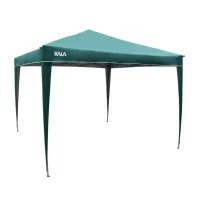 Tenda Gazebo Dobrável em Poliéster Verde 300X300Cm Kala