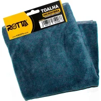 Toalha de Microfibra Azul 60X40Cm para Polimento 350Gsm Rotta