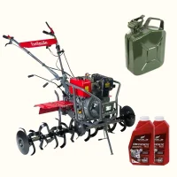 Tratorito Diesel 10.6CV + Óleo 15W40 2L + Galão 5L Kit