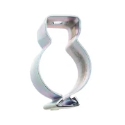 Abraçadeira para Eletroduto Tipo D com Cunha em Inox