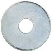 Arruela Lisa Funileiro Aba Larga Zincado Polegada