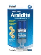 Cola Epóxi Araldite Transparente Seringa 6Gr 10 Minutos