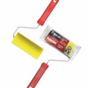 Garfo com Rolo de Espuma 100% Poliester para Pintra Marca Atlas