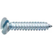 Parafuso Atarrachante Chata Fenda Din 7972 Zincado