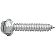 Parafuso Atarrachante Sextavado Fenda Flangeado Zincado