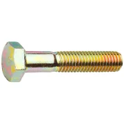 Parafuso Din 931 Sextavado 8.8 Bicromatizado Rosca Parcial Milimetro