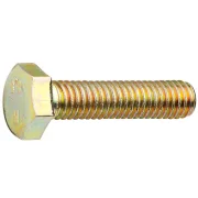 Parafuso Din 933 Sextavado 8.8 Bicromatizado Rosca Total Milimetro