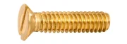 Parafuso Maquina Chata Latão Polegada