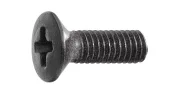 Parafuso Oval Phillips Jis Mo Zincado Preto