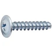 Parafuso Plastic Flangeado Phillips Zincado