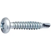 Parafuso Ponta Broca Panela Phillips Din 7981 Zincado
