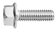 Parafuso Sextavado Flangeado Serrilhado Inox Polegada