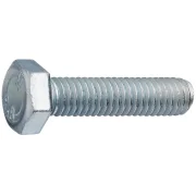 Parafuso Sextavado G2 Zincado Rosca Total Polegada